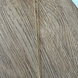 Italy Gold plated Sterling Silver Clover Necklace